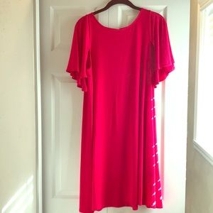 New w/ Tags Calvin Klein sz 6 Berry/Fuchsia dress.